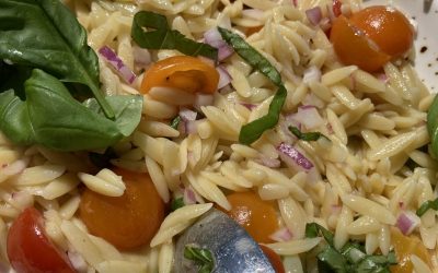 Orzo Salad W Red Wine Vinaigrette