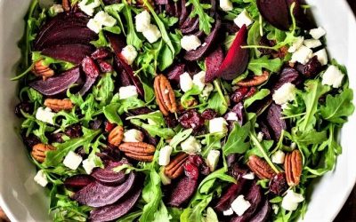 Roasted Beet Salad with Toasted Pecans