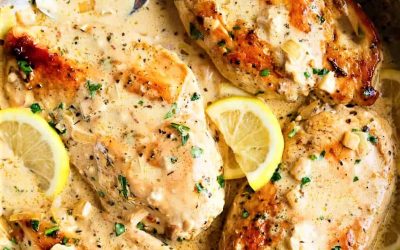 Creamy Lemon Chicken with Butter Infused Oil