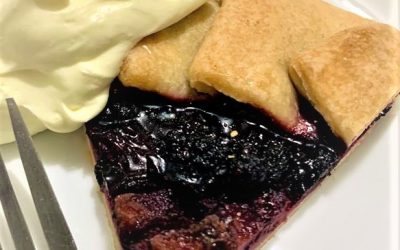 Cran-Blackberry Pear Galette