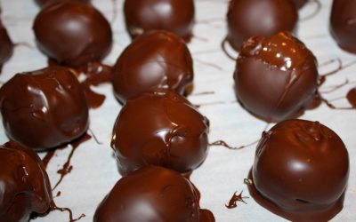 Balsamic Dark Chocolate Truffles