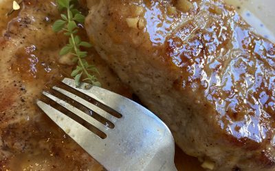 Apricot Balsamic Pork Chops