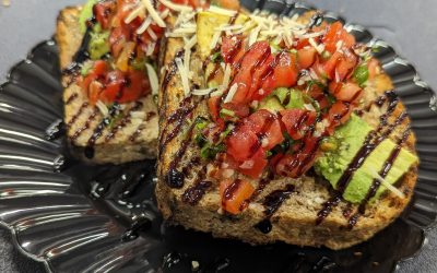 Milanese Gremolata Artichoke Bruschetta