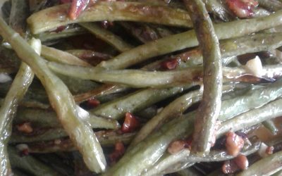 Warm Hot Honey Green Bean Salad