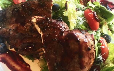 Grilled Blueberry Chicken!!