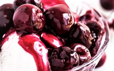 Dark Chocolate Balsamic Cherry Sunday Sauce