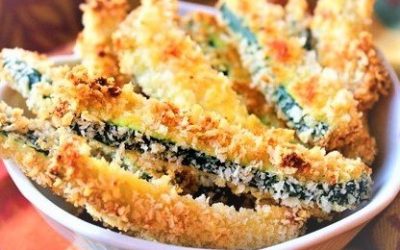 Not your Average Parmesan Zucchini Fries