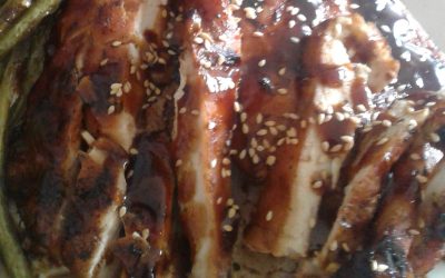 Whiskey Honey Ginger Chicken