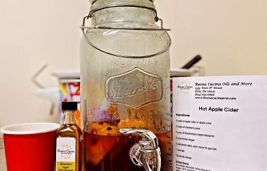 Hot Gravenstein Apple Cider