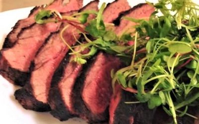 Blackberry Ginger Balsamic Tri-Tip Roast