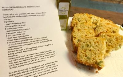 Jalapeño Oil – Cheddar Cheese Cornbread