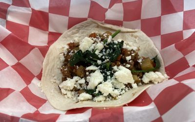 Chorizo con Papas W/ Jalapeno Oil