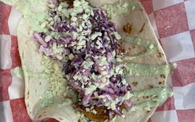 Citrus Tequila Shrimp W Coconut Slaw