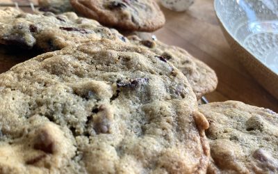 Fresh Cherry Chocolate Chip Cookies