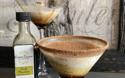 Chocolate Martini W/ Dark Chocolate Balsamic