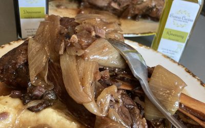 Balsamic Braised Lamb Shanks