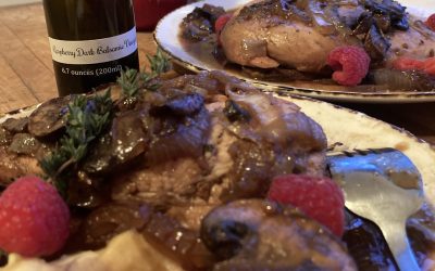 Chicken with Dark Raspberry Balsamic
