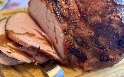 Pomegranate-Glazed Ham for any occasion