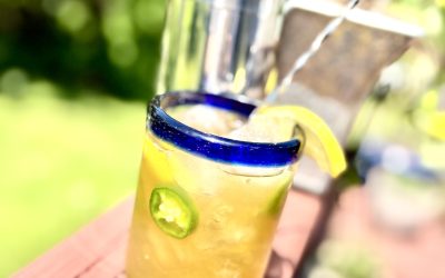 Spicy Honey Mezcal Lemonade