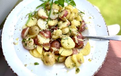 French Potato Salad W Champagne Vinaigrette