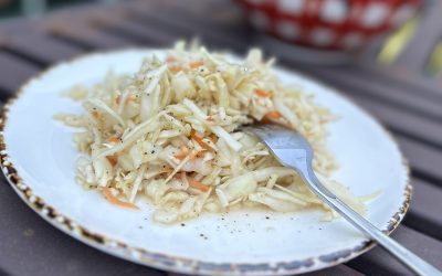 Ultimate Tangy Sesame Cabbage Slaw