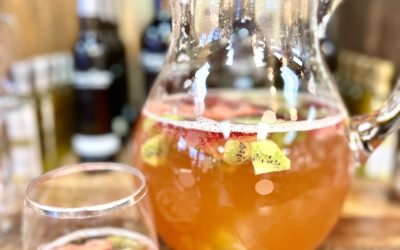 Strawberry Kiwi Rosé Fizz