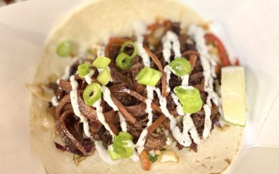 Fig Balsamic Pulled Pork Tacos