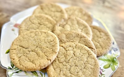 Zesty Lemon Crinkle Cookies