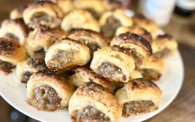 Maple Cheddar Sausage Bites