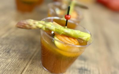 Smoky Fresh Tomato Juice  A Bloody Mary Twist