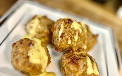 Spicy Cheddar Sausage Balls!