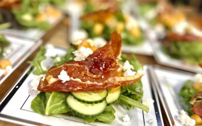 Crispy Prosciutto & Cantaloupe Salad