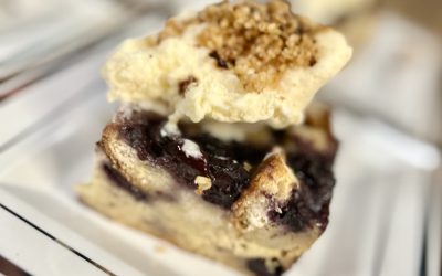 Blueberry French Toast Bread Pudding