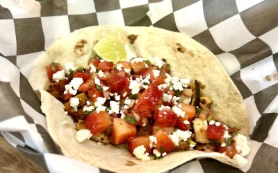 Strawberry Jalapeño Chicken Tacos