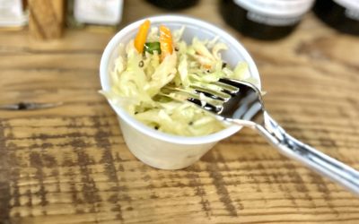 Crisp Champagne Slaw with EVOO