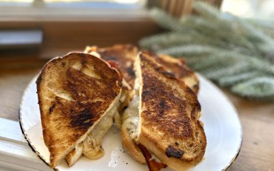 Apple Maple Bacon Grilled Cheese W/ Fontina