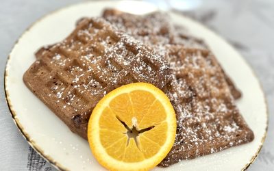 Chocolate Orange Waffles (Buona Cucina Style)