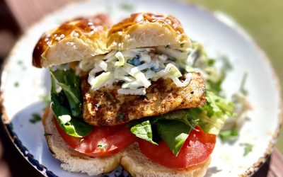 Peri Peri Halloumi Sandwich