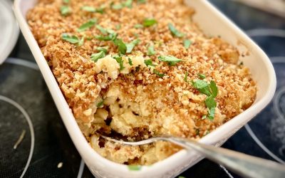 Truffle Mac & Cheese Bake