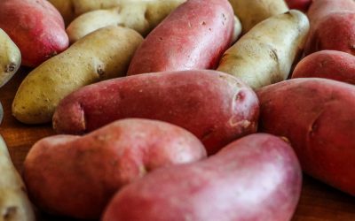 Crispy Roasted Potatoes W/ Caper Vinaigrette