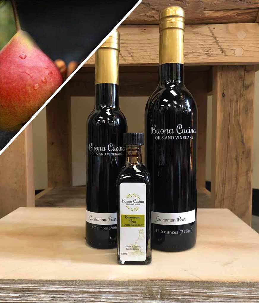 Cinnamon Pear Dark Balsamic Vinegar