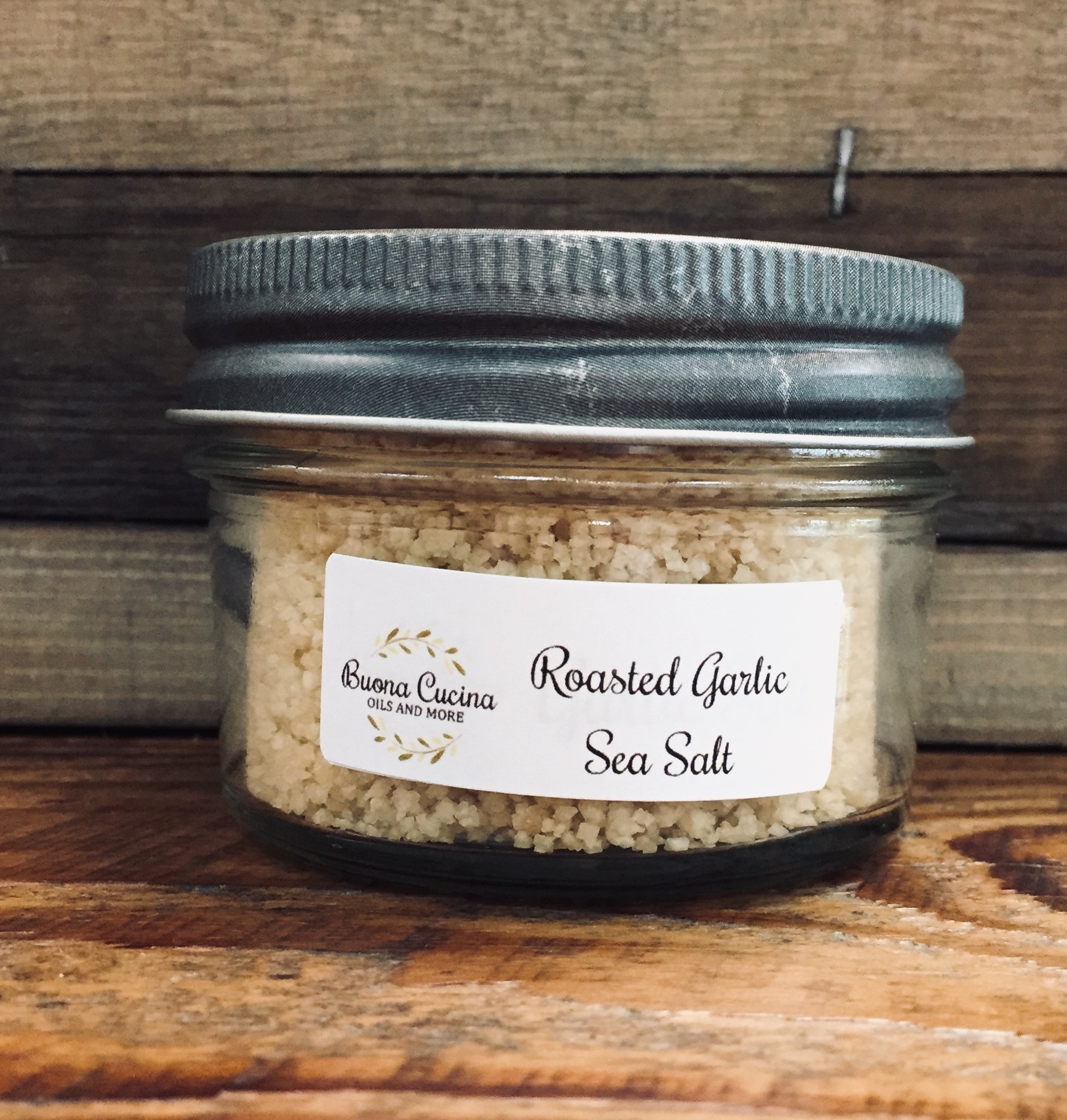 Roasted Garlic Sea Salt Buona Cucina