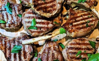 Oregano Grilled Lamb Chops
