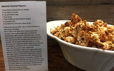 Can’t Believe its Balsamic Caramel Popcorn