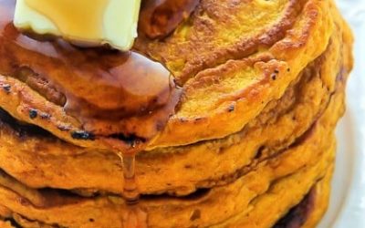 Pumpkin Spice Balsamic Pancakes