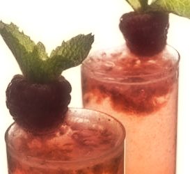 White Peach Balsamic Bellini