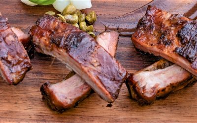 Smoked Elderberry Pork Ribs