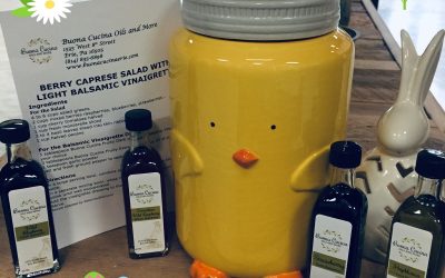 Berry Caprese Salad W/ Balsamic Vinaigrette