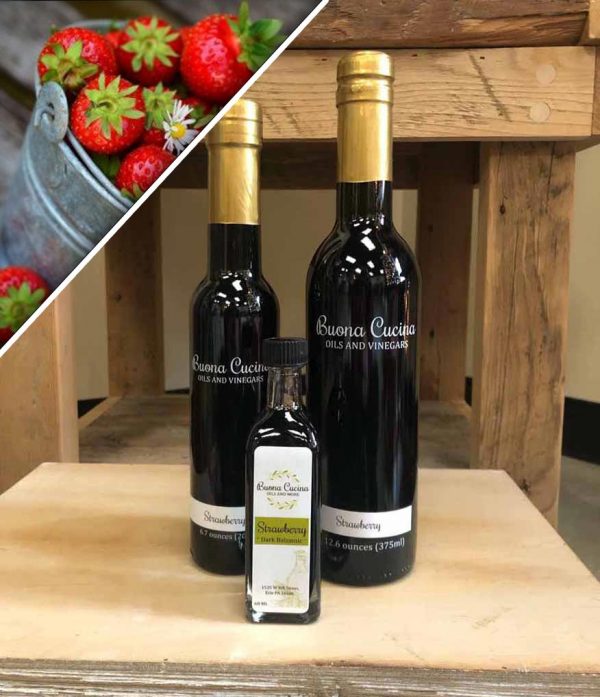 Strawberry Dark Balsamic Vinegar