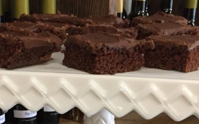 Chocolate & Navel Orange Sheet Cake